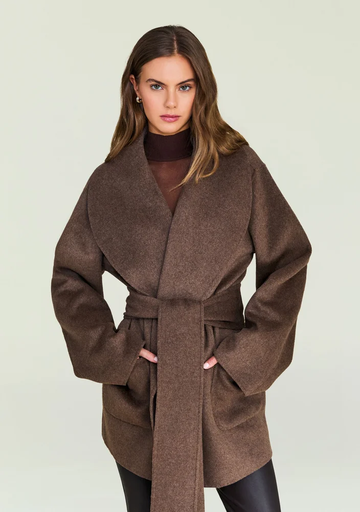 Dulcetta Wool Coat