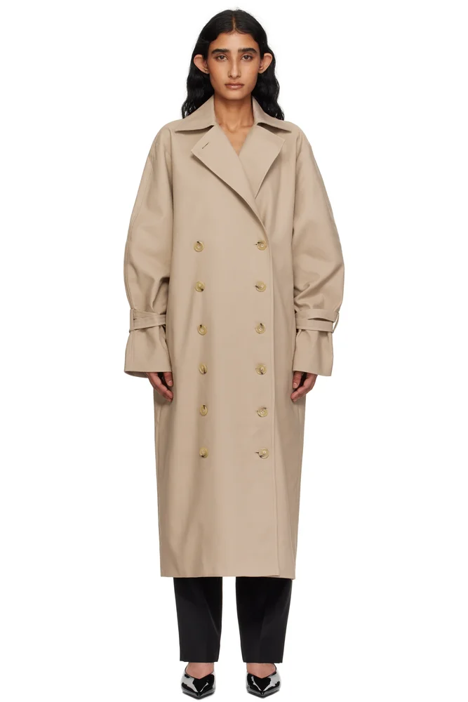 Signature trench coat