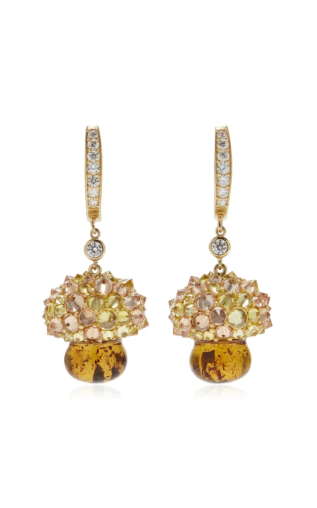 Amber Virosa Earrings
