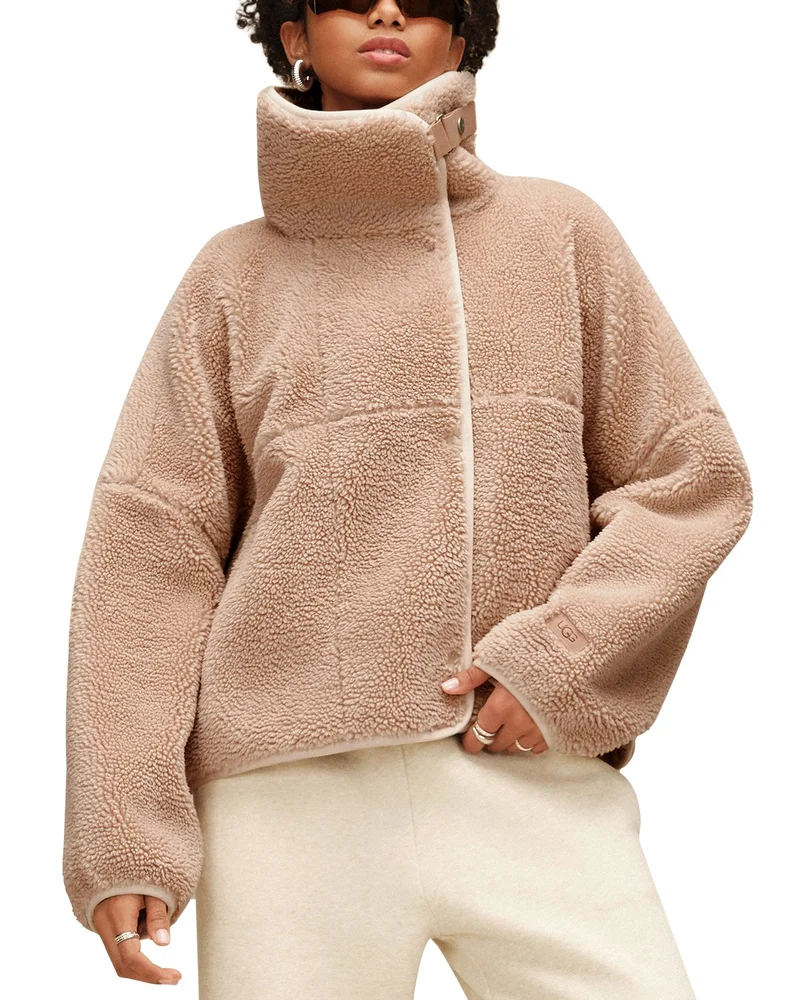 Raynie Relaxed Sherpa Fleece Jacket