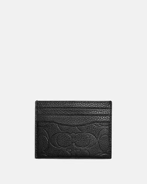 Card Case In Signature Leather