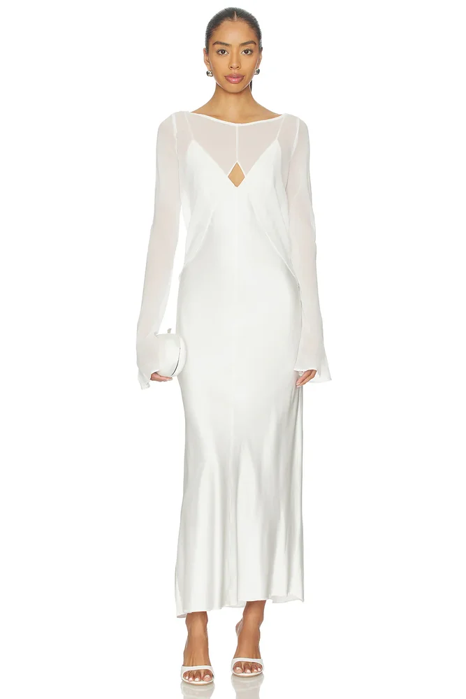 Eevie Long Sleeve Maxi Dress