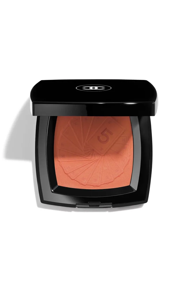 Les Tarots de Chanel Matte Powder Blush Blood Orange