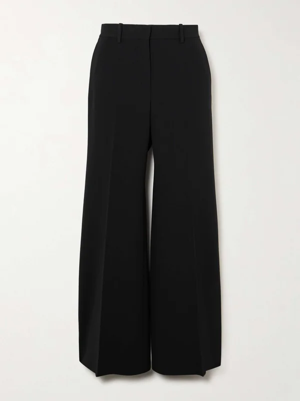 THEORY Crepe wide-leg pants