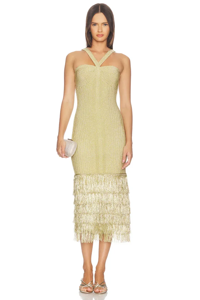 Rosalina Knit Midi Dress