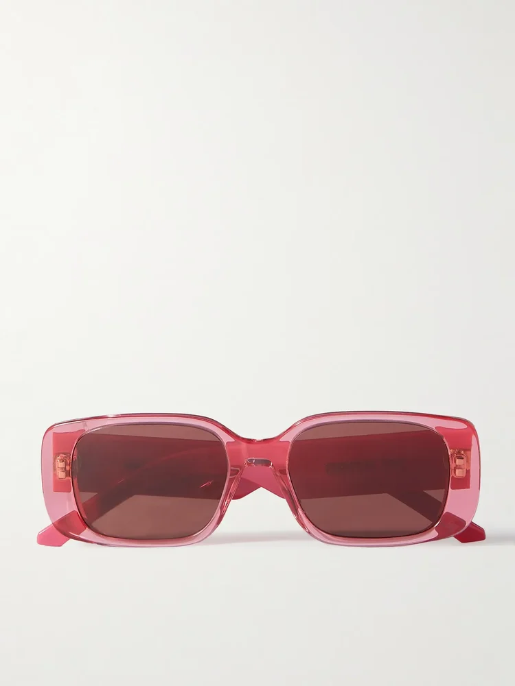 Wildior S2U rectangular-frame acetate sunglasses