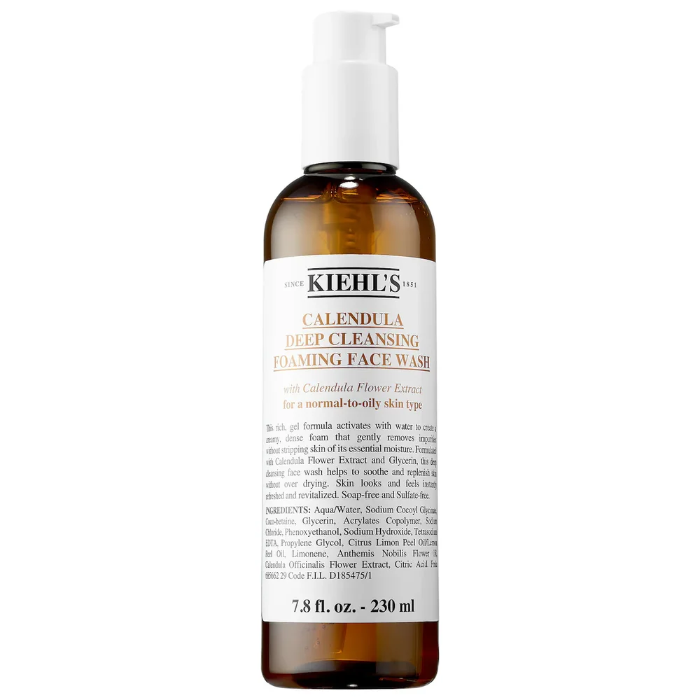 Calendula Deep Cleansing Foaming Hydrating + Soothing Face Wash