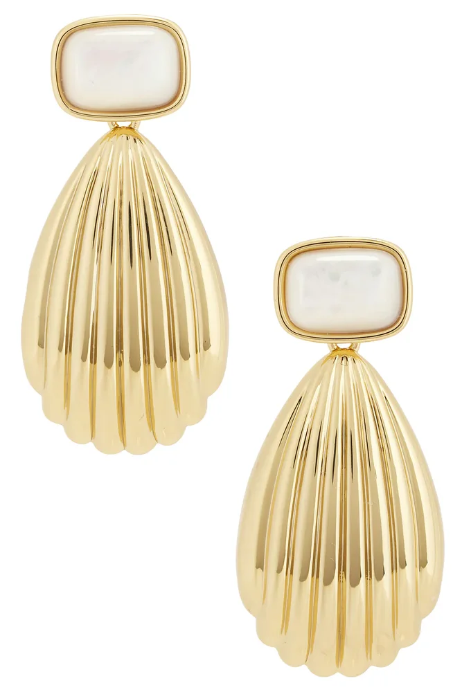 Chiara Shell Oversized Earrings