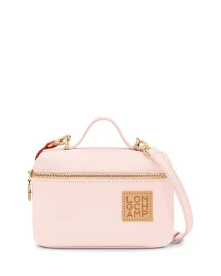 Le Pliage Passport Leather Crossbody Case