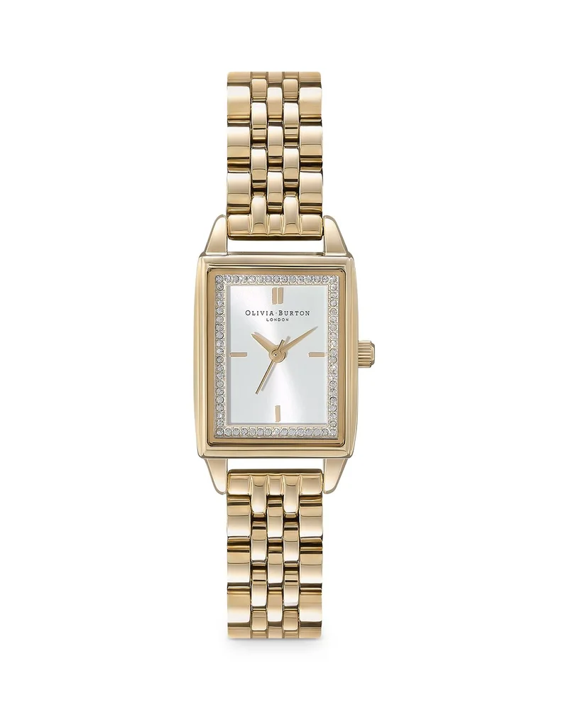 Rectangle Bracelet Watch, 20.5mm