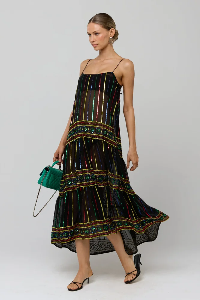 Hudson Dress in Multi Color