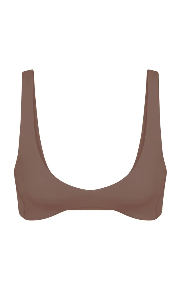 Plunge Low-Cut Bikini Top