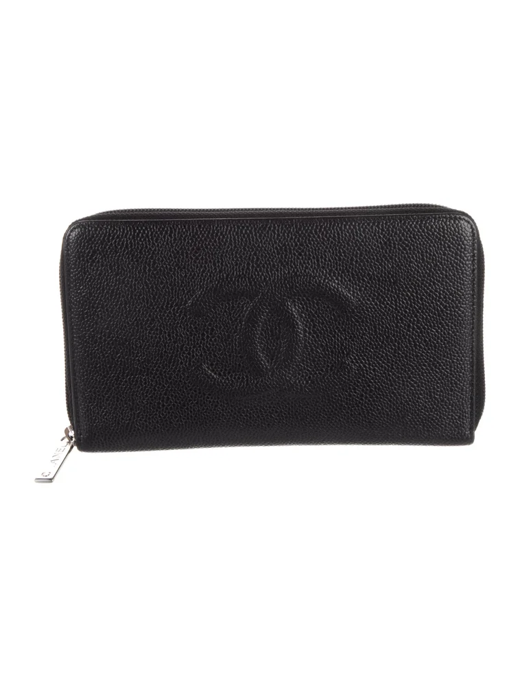 2000 Interlocking CC Logo Continental Wallet