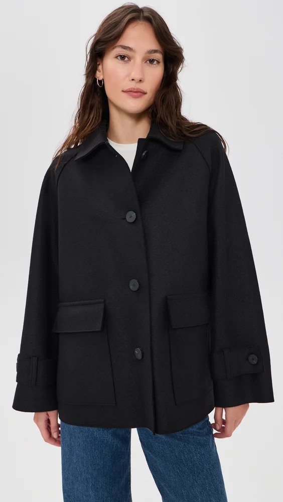 Raglan Wool Jacket