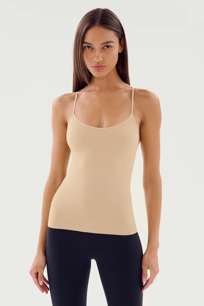 John Galt Navy Bow Beyonca Tank Top