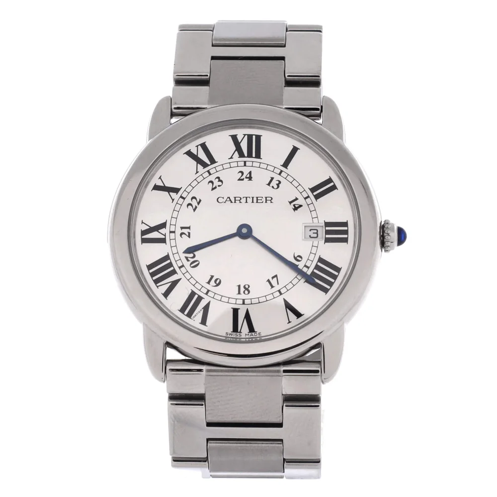 Pre-Owned Ronde Solo de Cartier Quartz Watch Stainless Steel 36