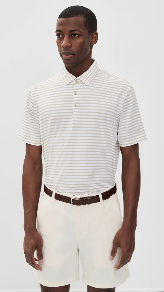 Ultimate365 Stripe Polo Shirt