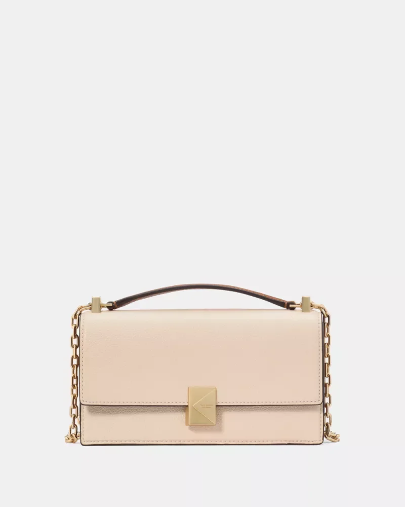 Kate Spade Deco Colorblocked Mini Flap Chain Crossbody
