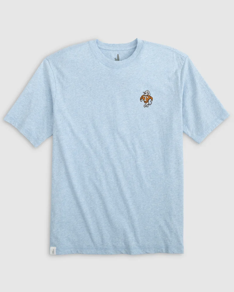 Johnnie-O Tennessee Heathered Spencer T-Shirt - Vault Logo