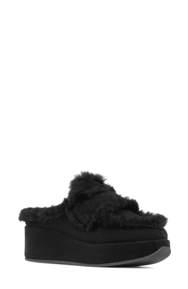 Ivanna Leather Platform Mule