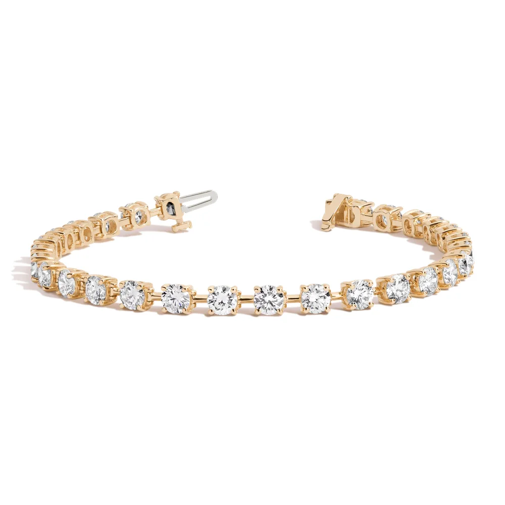 8ct Lab Grown Diamond Tennis Link Bracelet