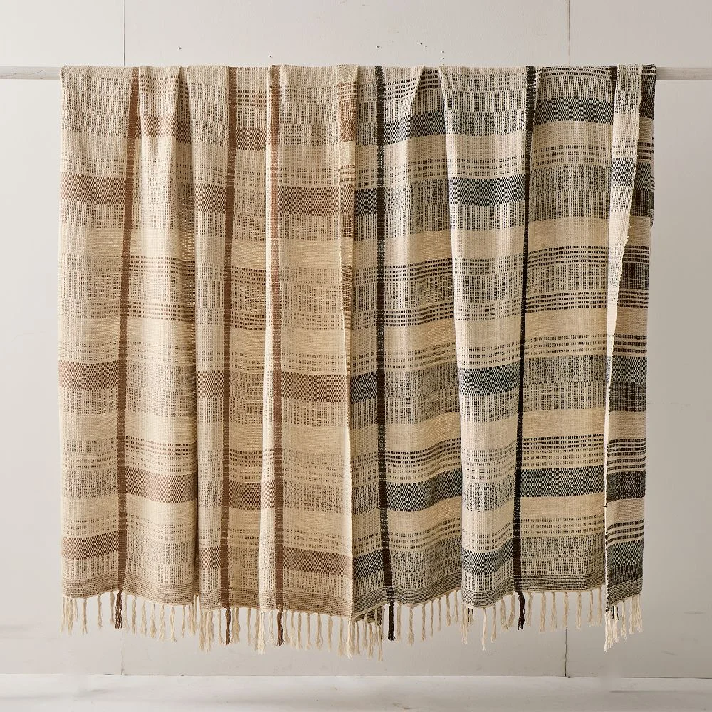 Stacked Stripe Throw