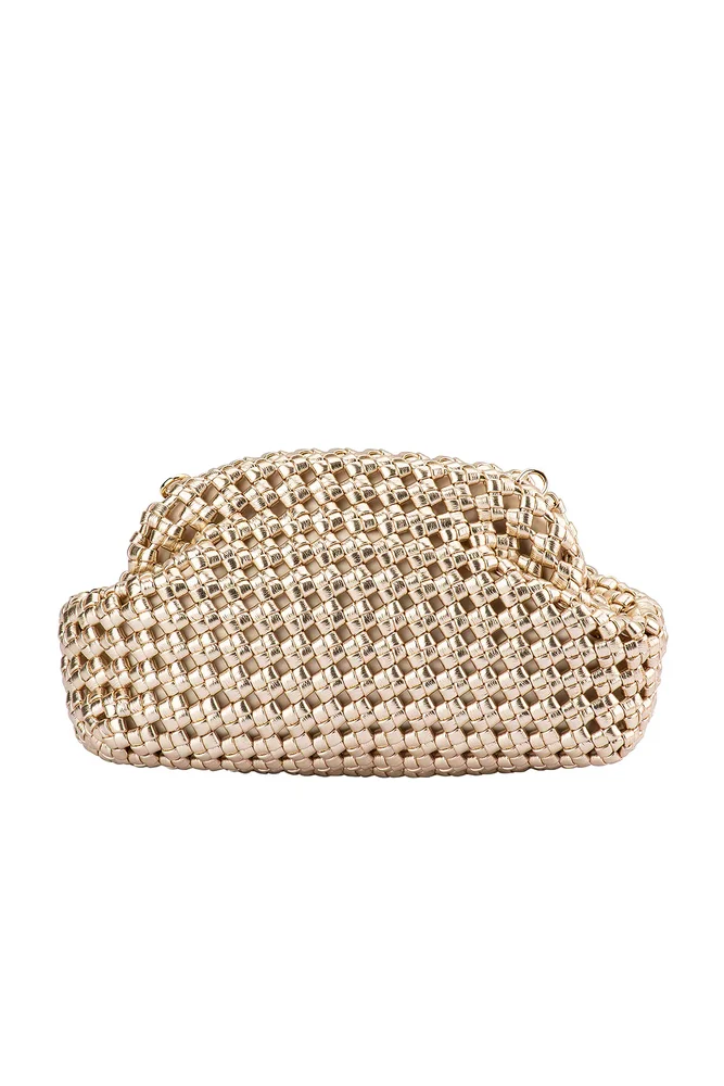 Everly Hand Woven Clutch