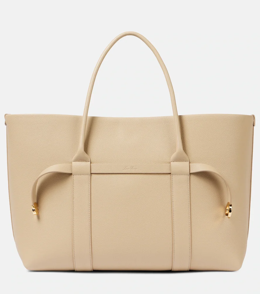 Ghiera Large leather tote bag