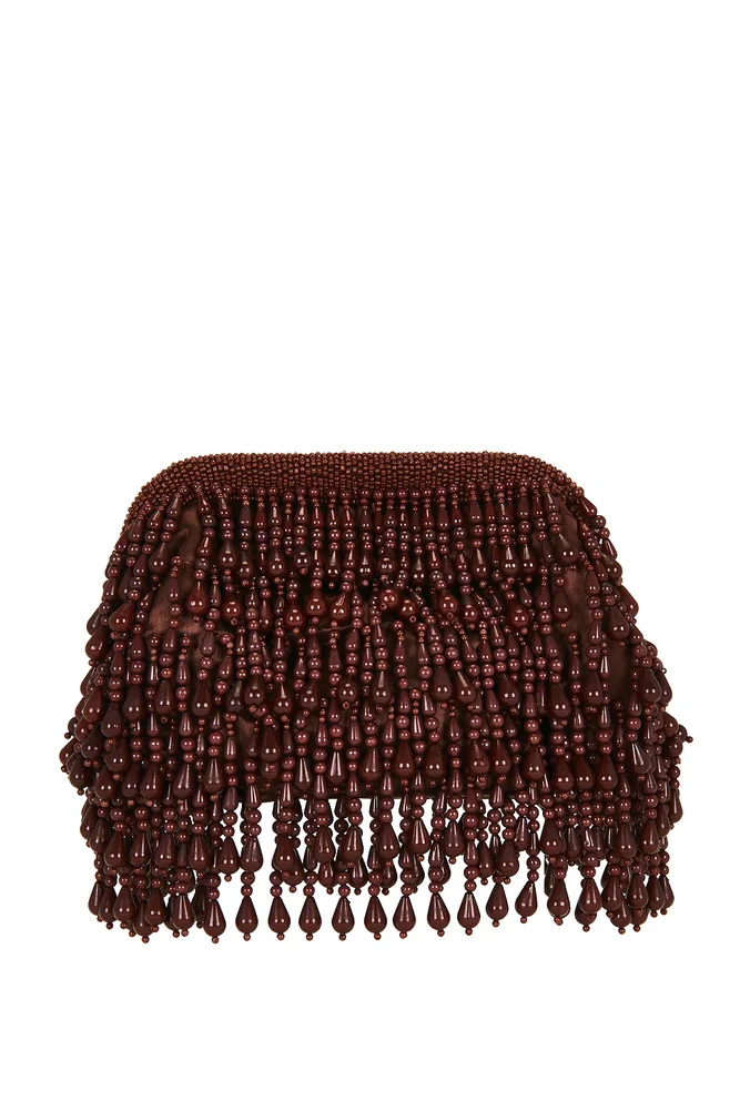 Beaded Drop Clutch