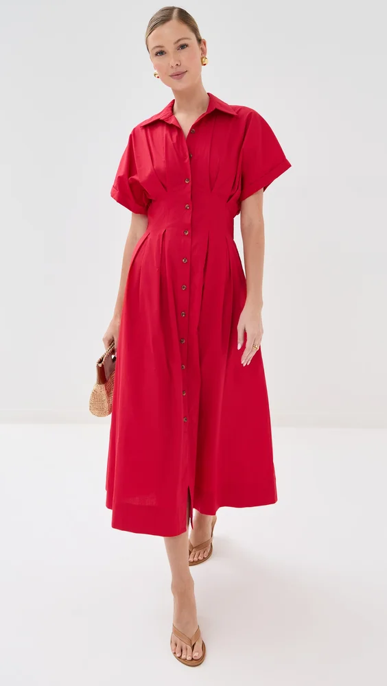 Roberta Button Down Dress