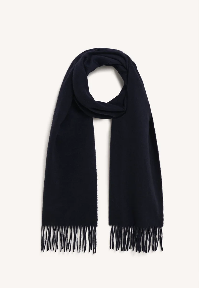 Fringed Cashmere Scarf