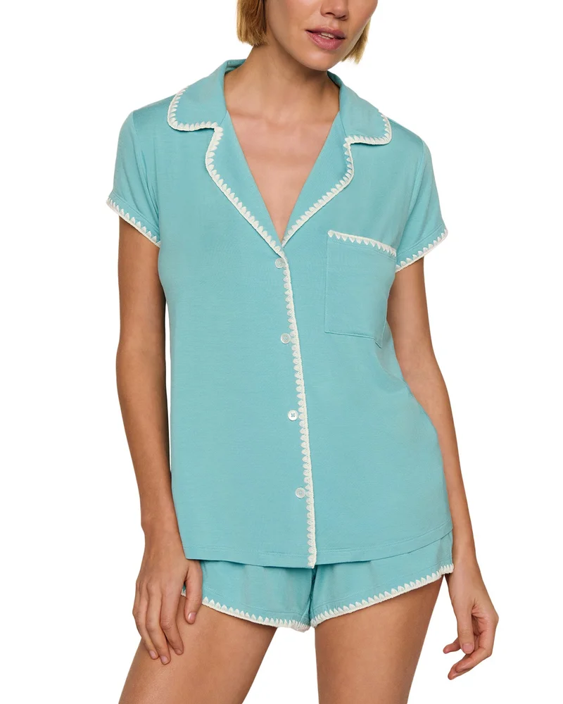 Frida Tencel Modal Stretch Shortie Shorts Pajama Set