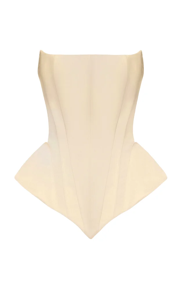 Eva Satin Corset Top