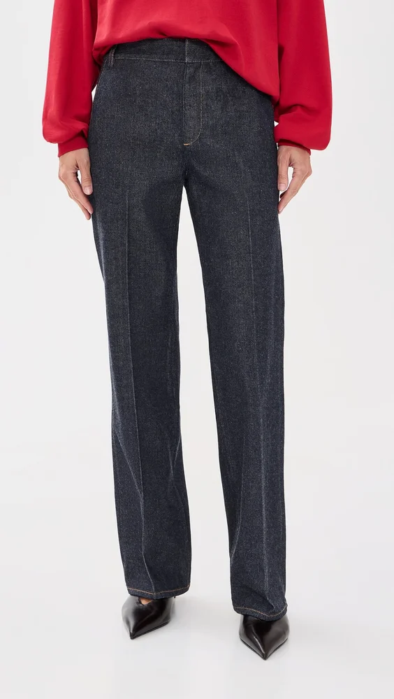 Indigo Denim Pat Petite Trouser Jeans