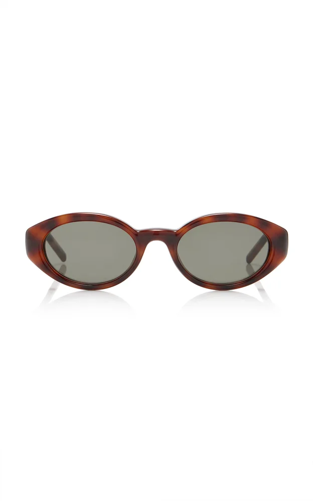 Round-Frame Bio-Injection Sunglasses