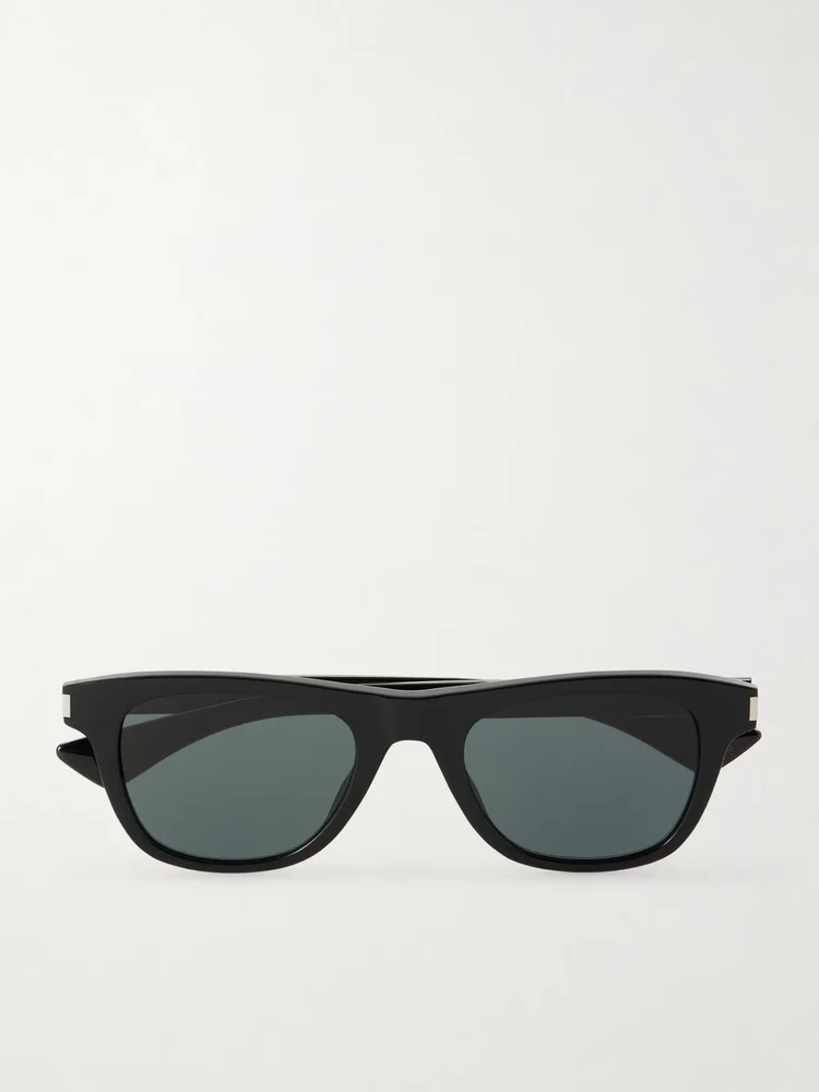 Square-Frame Acetate Sunglasses