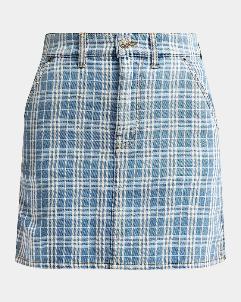 Norcross Denim Mini Skirt