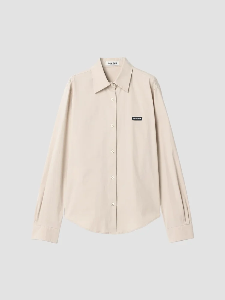 Stretch Poplin Shirt