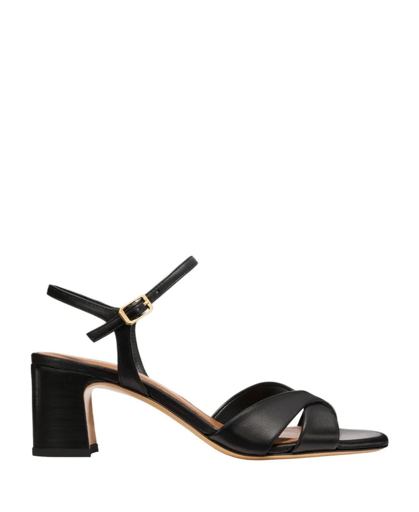 The Paloma Sandal, Black Nappa
