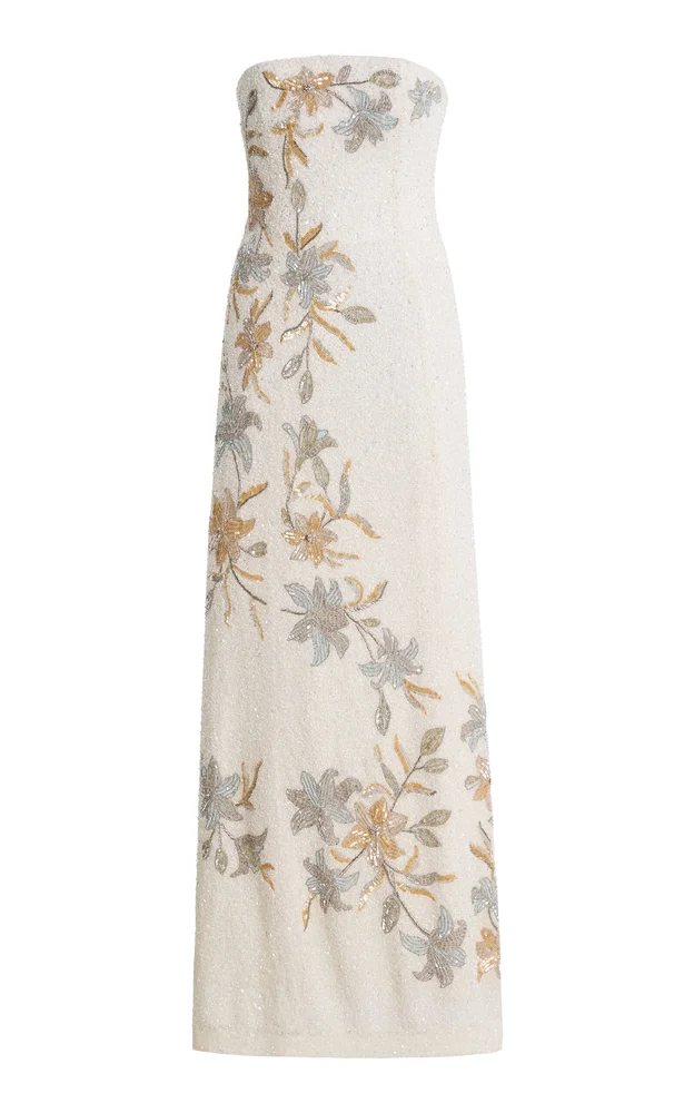Exclusive Bianca Moonlight Floral Midi Dress