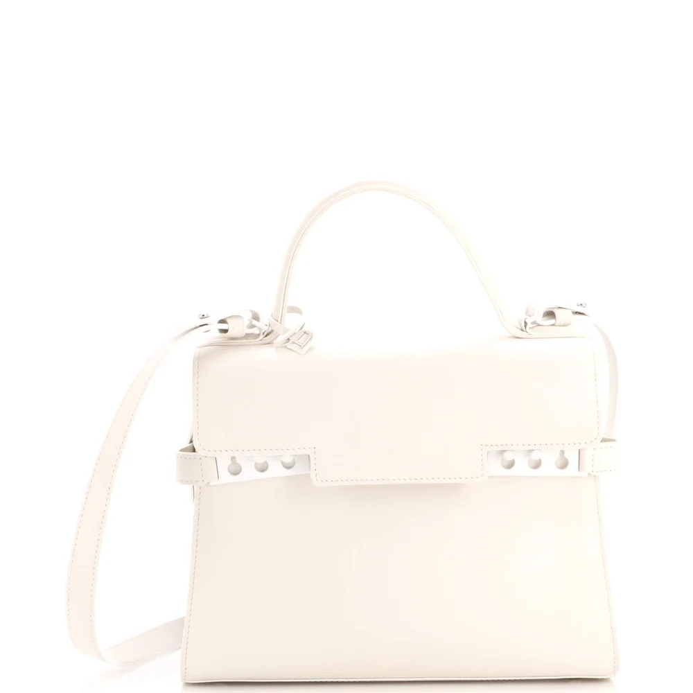 Pre-Owned Tempete Top Handle Bag Leather MM