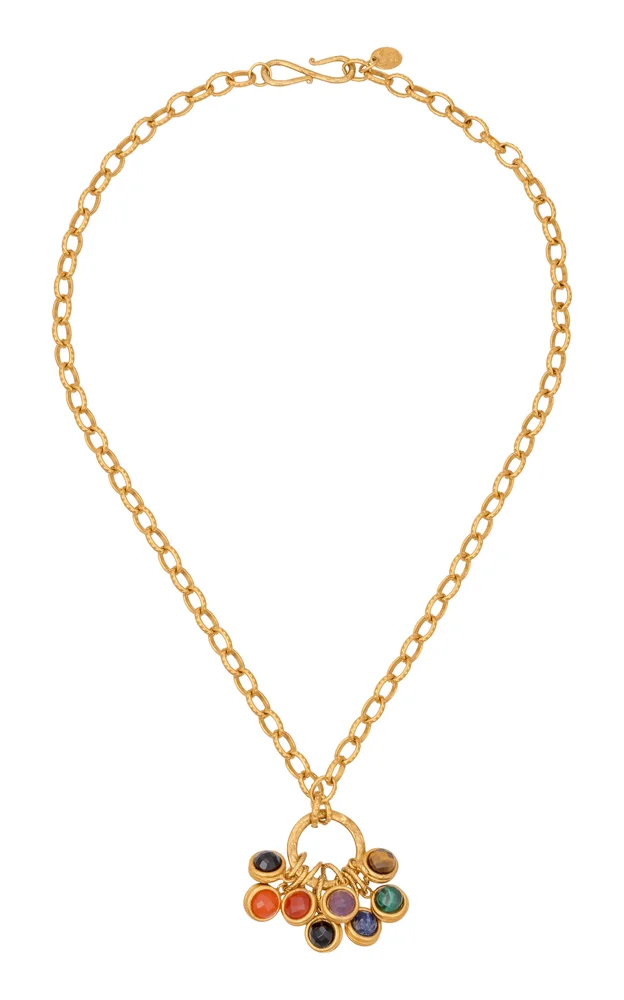 22kt Yellow Gold Plated Candies Necklace