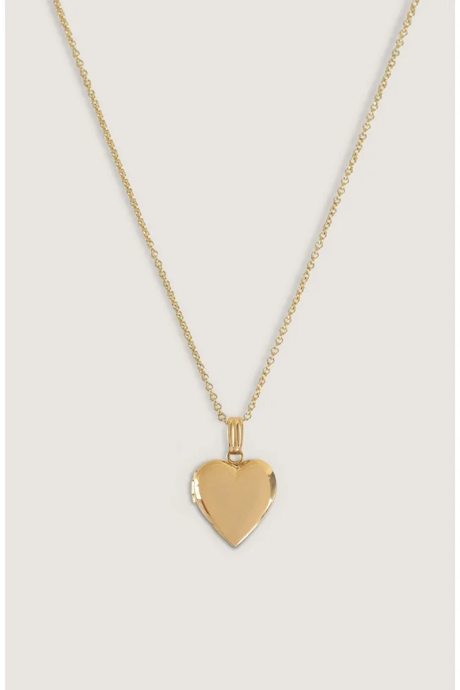 Maison Heart Locket Necklace