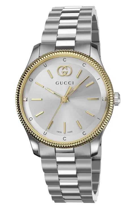 G-Timeless Diamond Slim Bracelet Watch, 29mm
