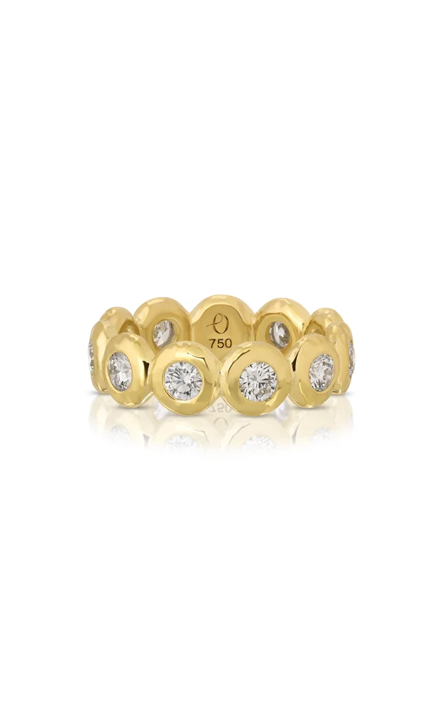 Large Nesting Gem Diamond Eternity Ring