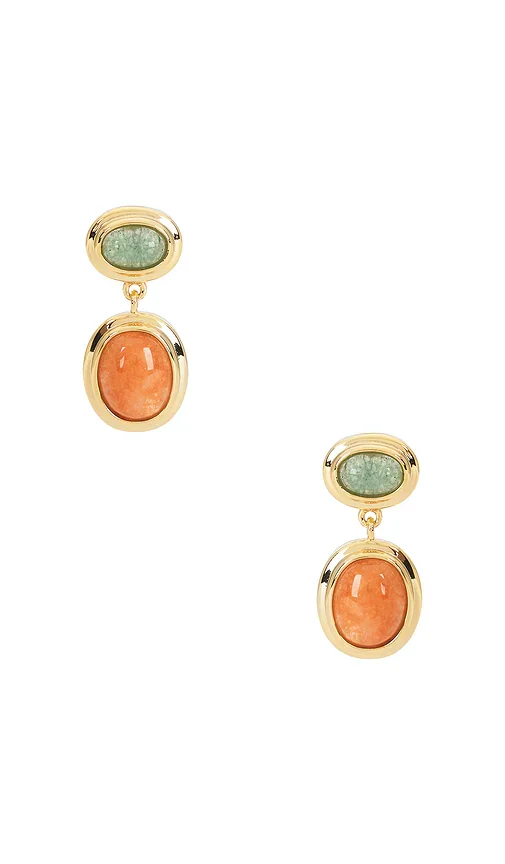 Sunset Double Stone Studs