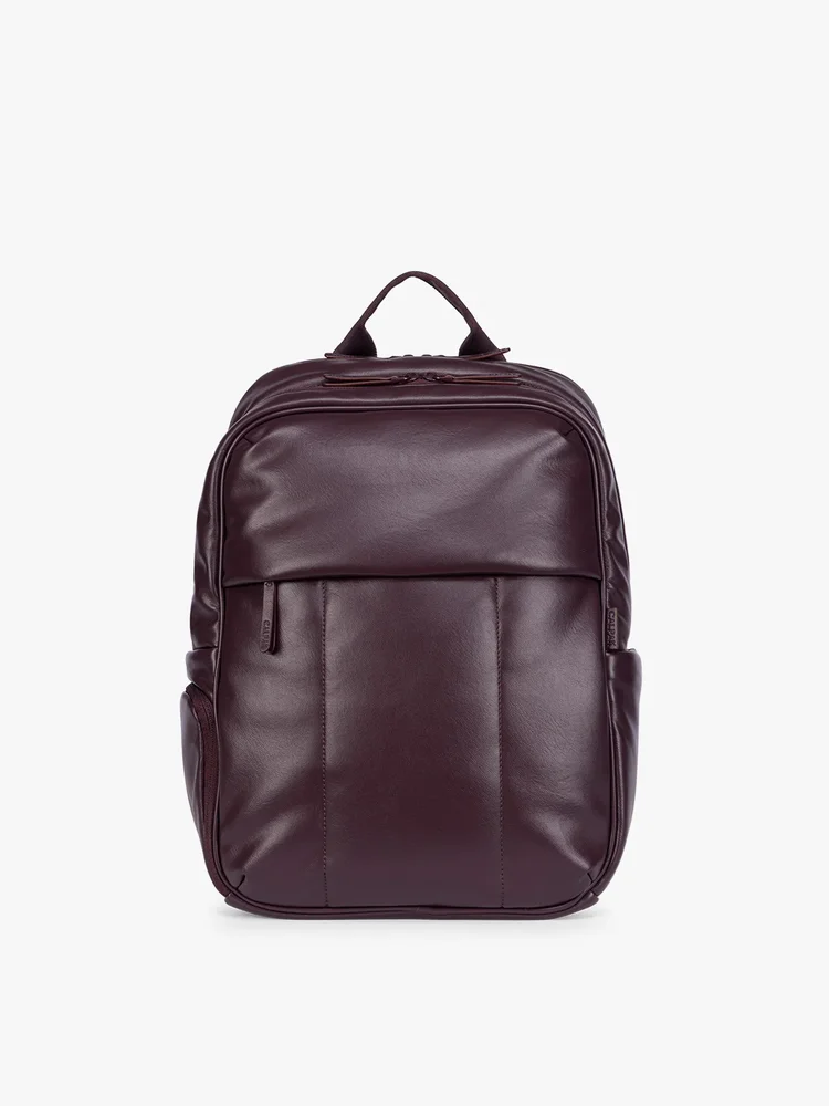 Luka 15 inch Laptop Backpack in Vegan Leather
