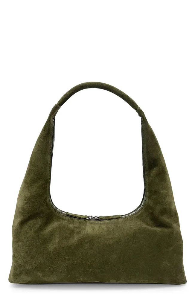 Large Hobo Leather Shoulder Bag