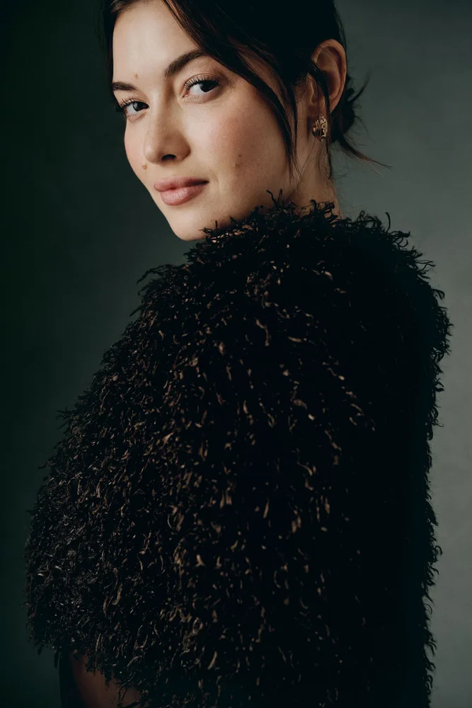 Becca Faux Fur Shrug