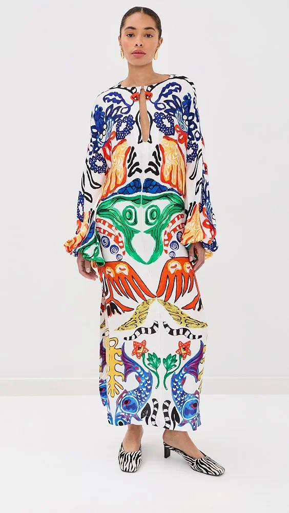 Graphic Maxi Dress